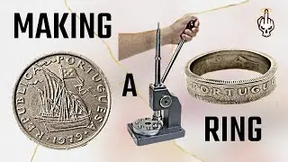 Portuguese 2,50 Escudos 1979 Coin Ring, Making a small ring