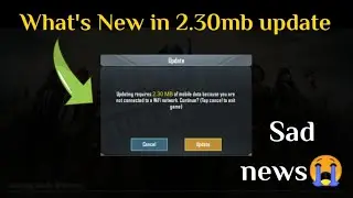 What's New in 2.30mb update in pubg mobile | Tamil Today Channel