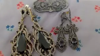 I Put Together This Haul For You ! Jewelry & Brass ! Silver, Vintage, Deco,, Animal Brooches & More 