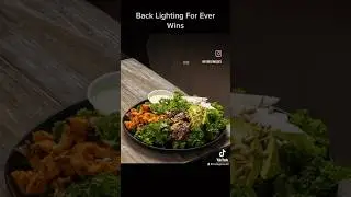 1 light Chronicles Part 12 - Using Backlighting for Food Photos! #photography #godox #foodphoto