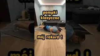 Rekord pompek klasycznych! #naswoim #pompki #rekord #ćwiczenia #trening