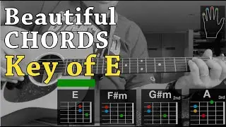 Beautiful chord progression in the Key of E Major
