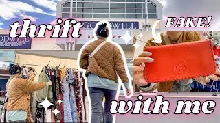 Thrift with Me at Goodwill + Thrift Haul to Resell on Poshmark