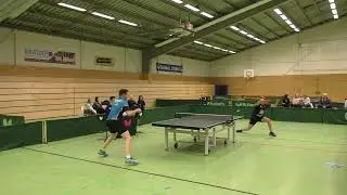 Den Vorhandschuss verhindern! Tom Eise vs. Michael Pfeiffer