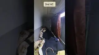 🚆 Mandore Express 2nd AC Coach Tour | Comfortable Train Journey | Indian Railways