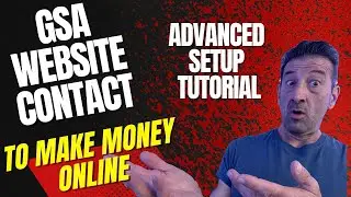GSA Website Contact Advanced Tutorial to Make Money Online 2023