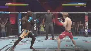 First round knockout #UFC #UFC5 #paddypimblett #requisjev