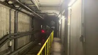 京都市営地下鉄東西線50系第3編成　折り返し六地蔵行き　太秦天神川駅　到着