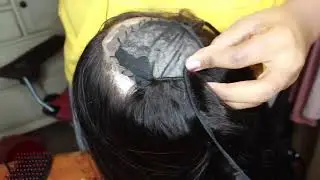 Wig Making Tutorial : 360 Frontal x Ali Express Maxine Brazilian Straight Hair