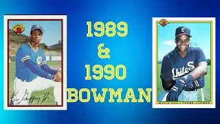 🔥1989 Wax & 1990 Bowman Complete Set Box (Compilation Video)!!!🔥 Did We Pull The Griffey Jr.?!
