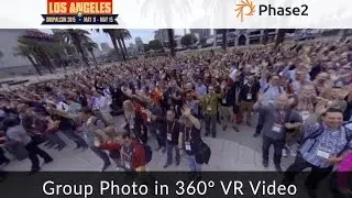 DrupalCon LA 2015 Group Photo in Virtual Reality