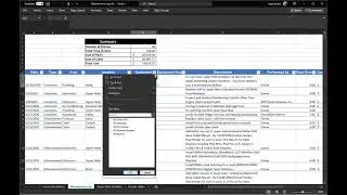 Maintenance Log Template