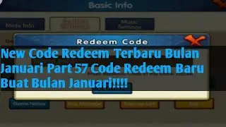 Ultimate Fight:Survival - New Code Redeem Terbaru Bulan Januari Part 57 Code Redeem Bulanan!!!!