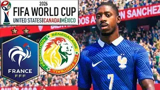 France vs S&eacute;n&eacute;gal | Coupe du Monde 2026 | Groupe I | 1&egrave;re journ&eacute;e | FC 26