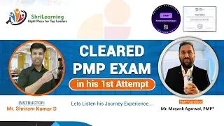 Г-н Маянк Агарвал - Сдал экзамен PMP в 2025 году - Обучение в центре - Делимся опытом