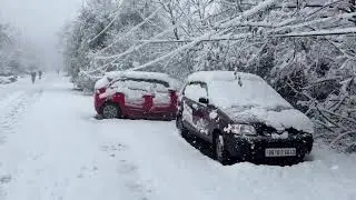 LIFE IN WINTER AT NHPC TOWNSHIP KISHTWAR