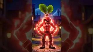 The Angry Radish Hero 🌱💪 | Farmer vs Thief Moral Cartoon Story | 3D Animation for Kids & Family