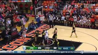 Oregon State Women's Basketball vs Oregon - 1/8/16