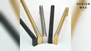 Modern Home Makeover: Knurled Handles for a Chic Look by Design Max