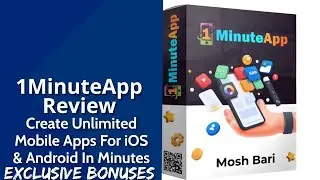 1MinuteApp Review | Create Unlimited Mobile Apps For iOS and Android In Minutes