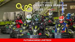 KART PRIX MARCHE | OPEN KARTING RENTAL SERIES 24/25 | LIVE DA PGK CAMERANO