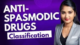 Anti-Spasmodic agents classification #musclespasm