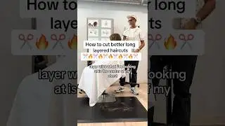 THIS Is How To Cut LONG LAYERED Haircuts! PERFECT Every Time.