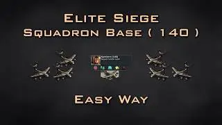 War Commander | Elite Siege Squadron Base ( 140 ) Easy Way | 3 Sept 2018