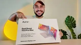 Unboxing the Aura Dual Boost 15.6 Pro Max Dual Monitor - Is It Worth It?