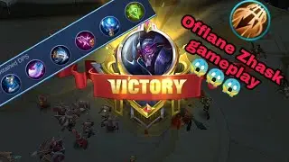 Offlane Zhask is so OP😱