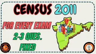 Master CENSUS 2011 in 30 Minutes! 🎯 20 Practice Questions | For All Competitive Exams