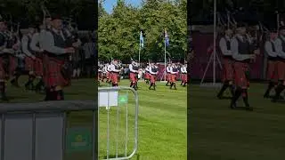 up to the line - Field Marshal Montgomery Pipe Band @ World Championships 2025