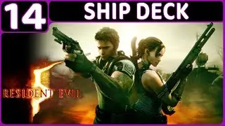 RESIDENT EVIL 5 GAMEPLAY WALKTHROUGH PART 14: SHIP DECK (PS4 | HORROR | NO COMMENTARY)