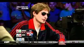 WPT - Season 09 - John Caridad AQ vs Moritz A9