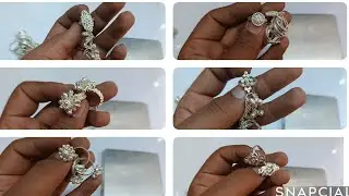 Silver toe ring 2025//chandi bichhiya design//चांदी बिछिया//Aarushi jewellers