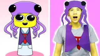 Sprunki SQUID KID brainrot in Real Life #sprunki #brainrot #italianbrainrot