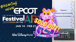 BREAKING NEWS | Figment Popcorn Bucket SOLD OUT in 4 Days | A Month Remains in Festival