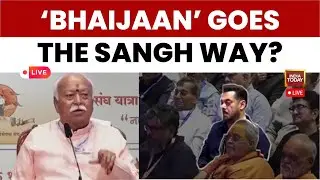 LIVE | Salman Khan Attends RSS Centenary Event | Salman Khan's Stunning RSS Embrace | RSS Meeting
