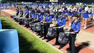 Mandeville high drumline 3rd quarter 
