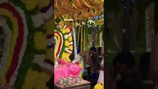 Divine union of Goda Devi & Lord Ranganatha 🙏#viralshortvideo #subscribe #kalyanam 🙏🙏