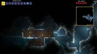 Linky and Laser Play Terraria Episode 2  Ice Mining