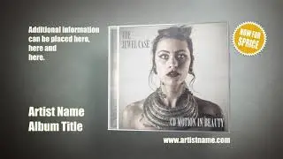 The DigiPack & The Jewel Case-CD Motion in Beauty