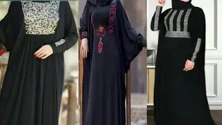 طريقه تفصيل إسدال للمحجبات بقصه من على الصدر في أقل من نص ساعه قص وخياطه
