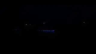 Beautiful Bioluminescence Blue, Kingston Beach, Tasmania, Australia.