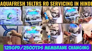 Aquafresh Water purifier repairing in Hindi,how to service your Ro,Ro water filter Repair in Hindi#