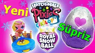 Hatchimals  Yumurta Hatchimals S&uuml;rpriz Yumurta Oyuncağı Pixies Royal Snow Ball