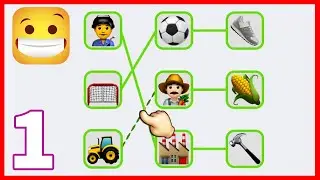 Emoji Puzzle gameplay Part 1 | Emoji Puzzle game (Android,iOS)
