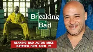 Mike Batayeh dead: Breaking Bad actor dies aged 52