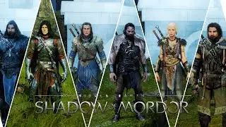 Shadow of Mordor &ndash; All Skins Showcase (Rare & Secret Skins)