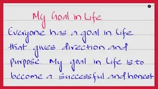 Essay on My Goal in Life in English | Simple & Easy Essay for Students